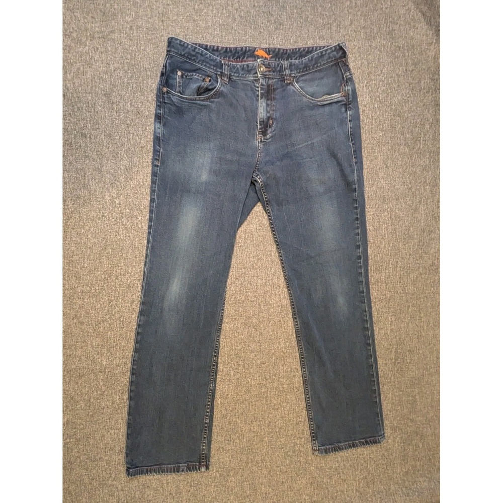 Tommy Bahama Sand Drifter Jeans Mens 36x32‎ Blue Straight Leg Stretch Tencel